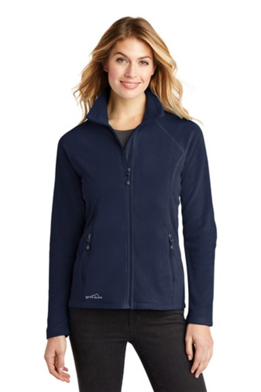 Eddie Bauer® Women's Full Zip Microfleece Turtle Neck Long Sleeve Jacket